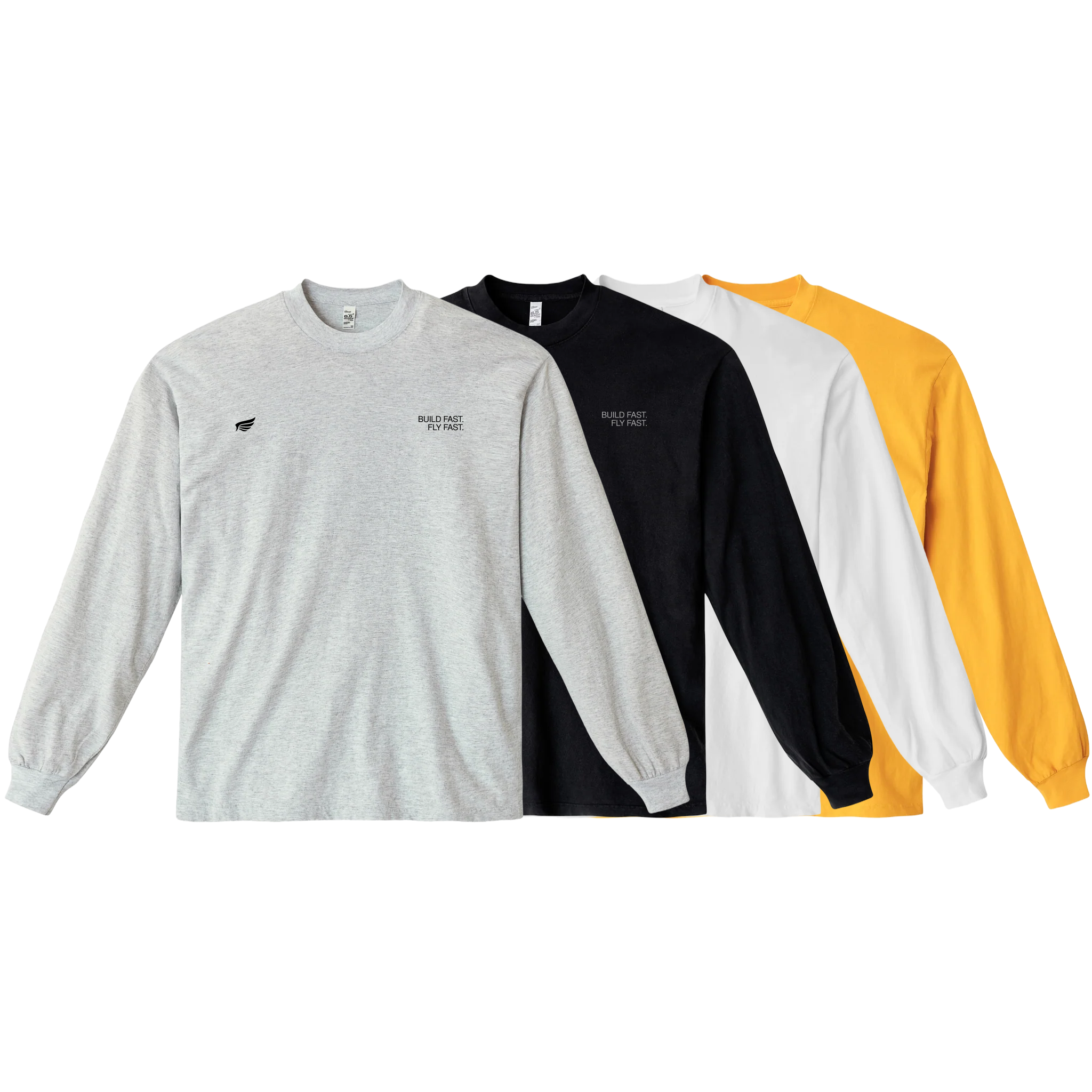 “Build Fast. Fly Fast.” Long Sleeve